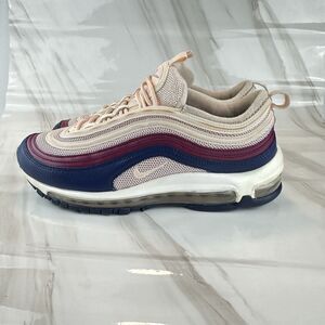 Nike Air Max 97 Plum Chalk Sneakers Shoes Women's Size 9.5 921733-802